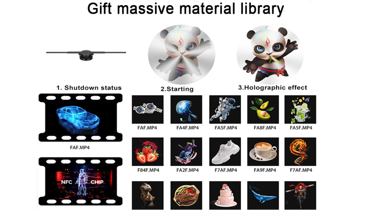 Holographic Fan PD56